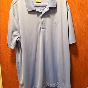 Greg Norman Collection Sky Blue Polo Shirt